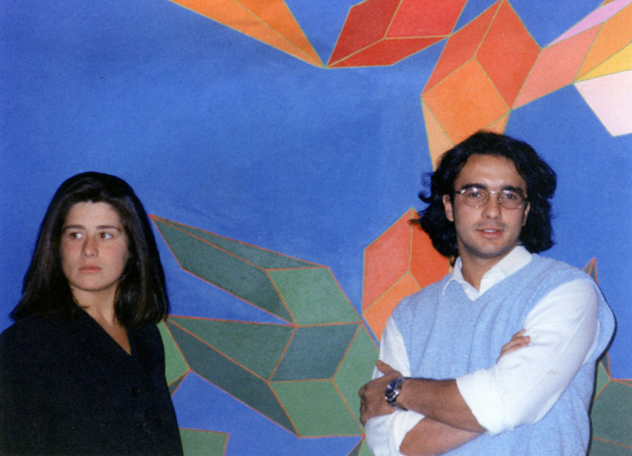 Con un'opera di Achille Perilli - Poketti und Toketti, 1997